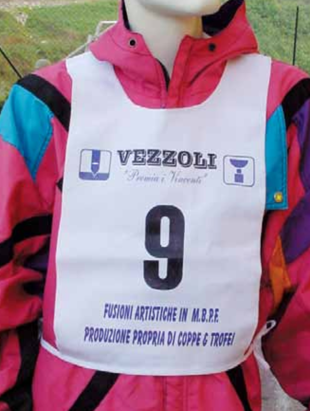 Pettorali personalizzabili per sport