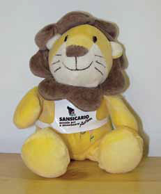 Gadget bambini peluches con pettorale personalizzabile